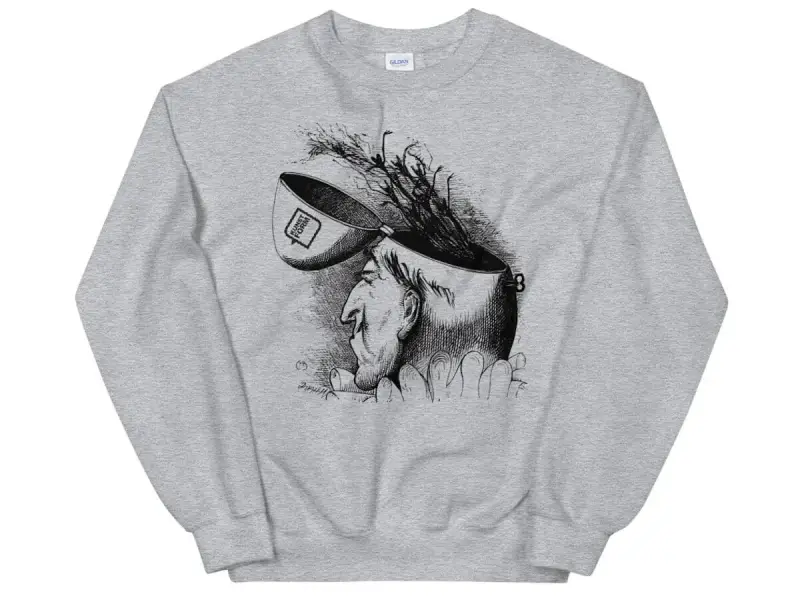Bella X kunstform "No Brainer " Pullover - Grey