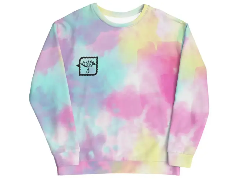 Bella X kunstform "Tears Dip Dye" Pullover
