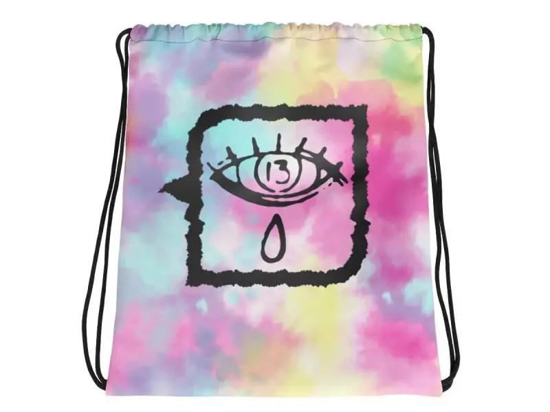 Bella X kunstform Cinch Bag - Tears Dip Dye