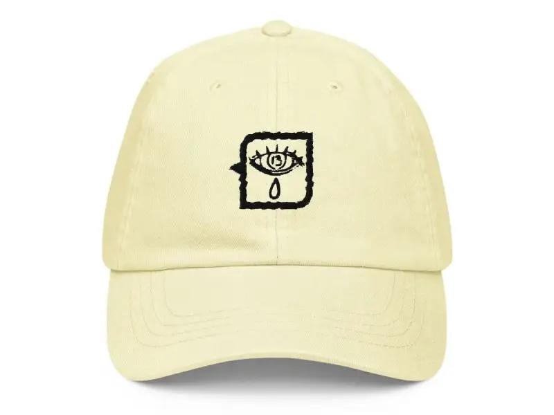 Bella X kunstform "Tears Pastelloro" Cap - Pastel Yellow