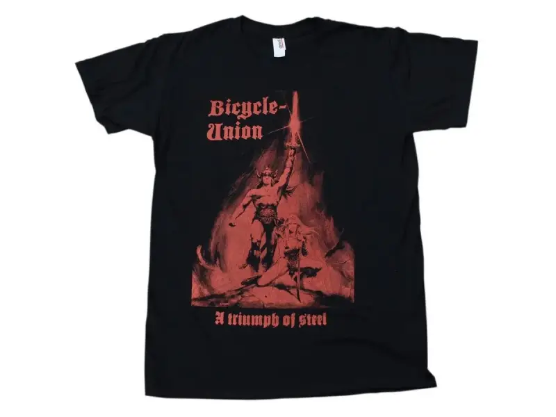 Bicycle Union "A Triumph Of Steel" T-Shirt - Black
