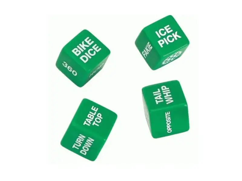 Bikedice "The Game Of B.I.K.E." Dice
