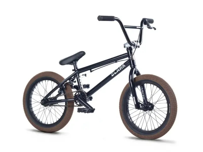 BLANK Bikes "Buddy 16" 2016 BMX Bike - Black / Dark Gum