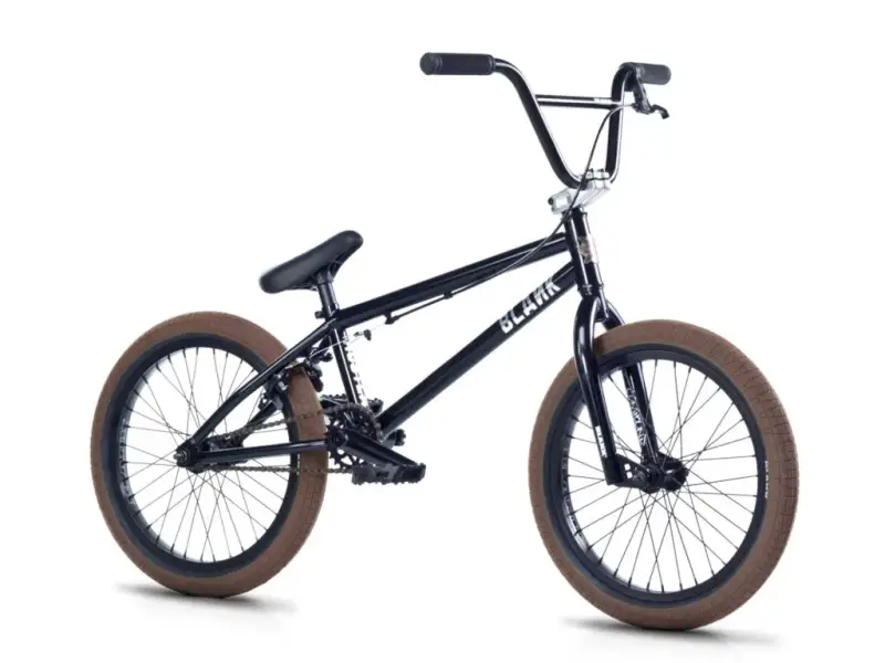 BLANK Bikes "Hustla 18" 2016 BMX Bike - 18 Inch / Black / Dark Gum