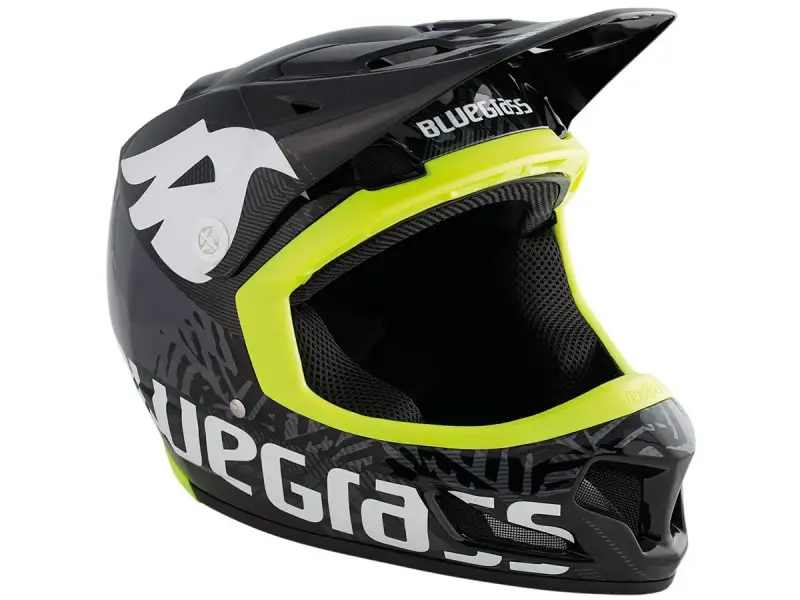 Bluegrass "Brave" Fullface Helmet - Black/Yellow