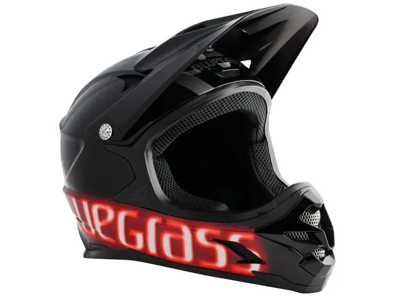Bluegrass "Intox" Fullface Helmet - Black