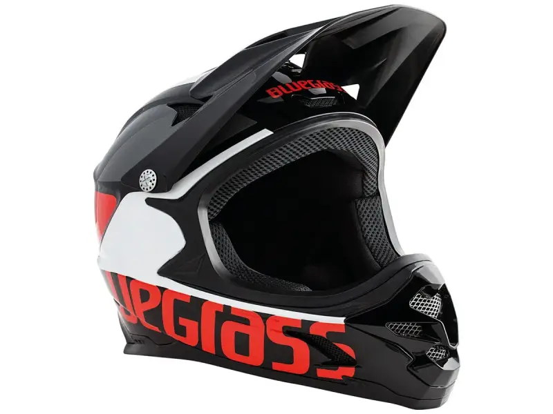 Bluegrass "Intox" Fullface Helmet - Black/Red/White