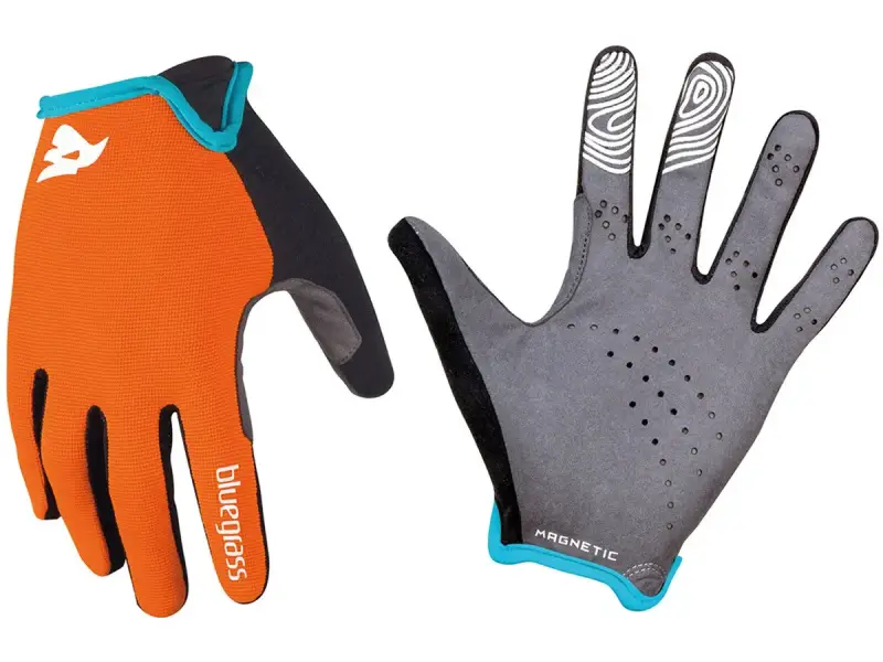 Bluegrass "Magnete Lite" Gloves - Orange/White