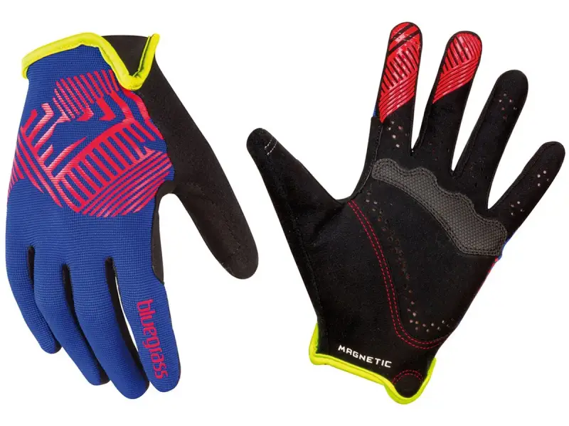 Bluegrass "Magnete Rock" Handschuhe - Blue/Red/Green