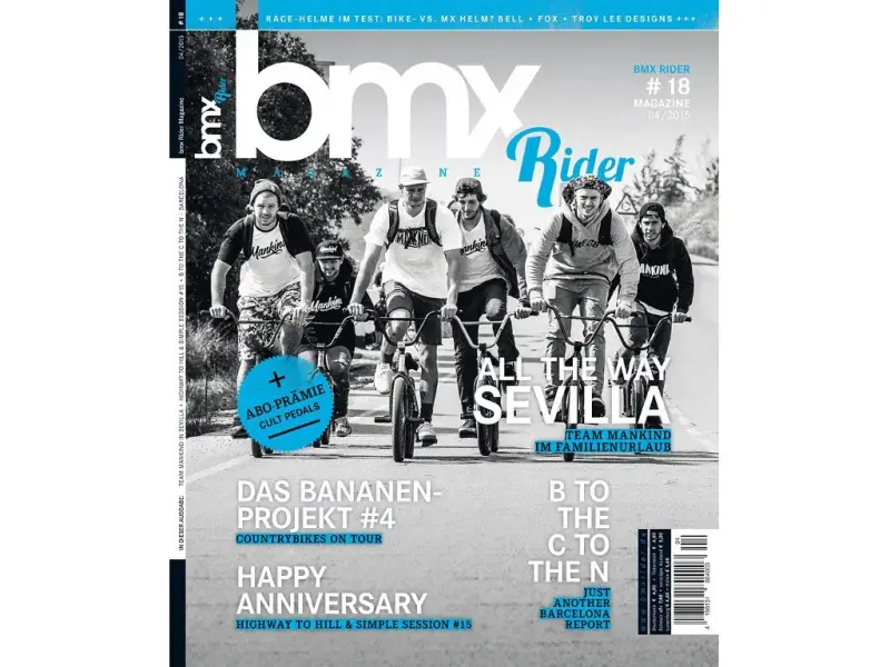 bmx Rider Magazin "Issue #18" BMX Zeitschrift