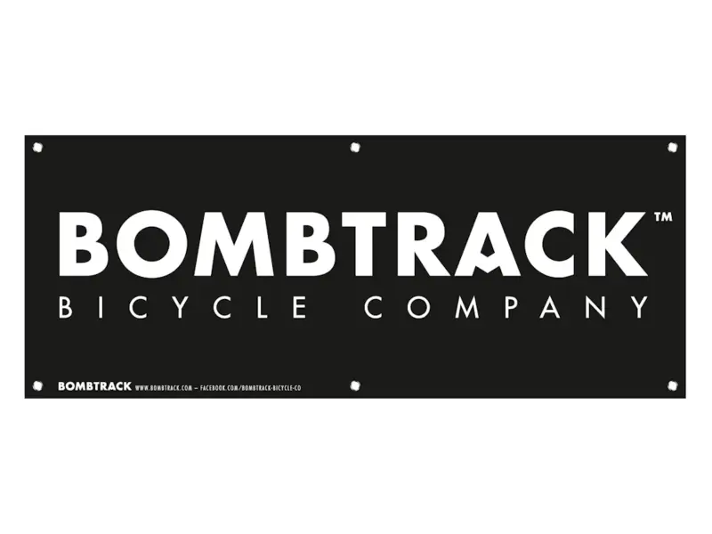 Bombtrack Bikes "Logo" Banner - 100cm x 40cm