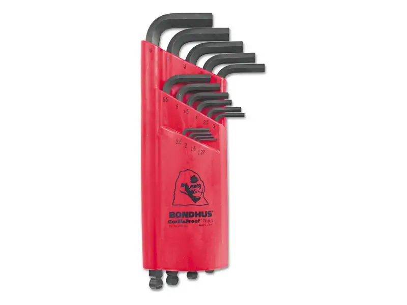 Bondhus "BLX15M" Ball End Hex Key Set - 1.27 to 10 mm