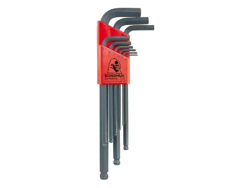 Bondhus "BLX9M" Ball End Hex Key Set - 1.5 to 10 mm
