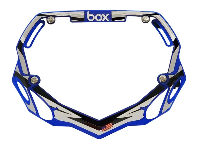 BOX Components "Box Two Plate Graphics" BMX Race Nummernschild-Sticker - Small