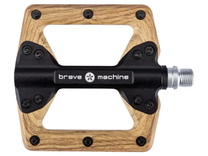 Brave "Machine Wood" MTB Pedale
