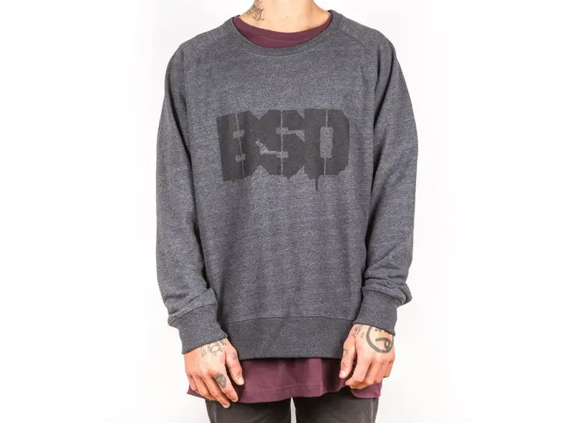 BSD "Drip Logo" Pullover - Black