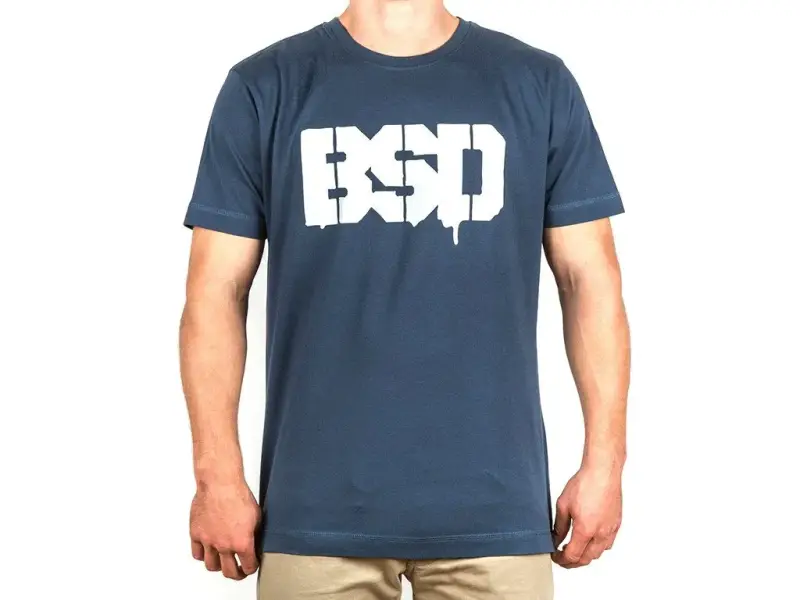 BSD "Drip Logo" T-Shirt - Blue