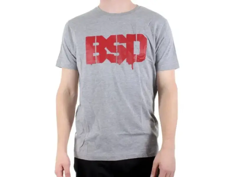 BSD "Drip Logo" T-Shirt - Grey