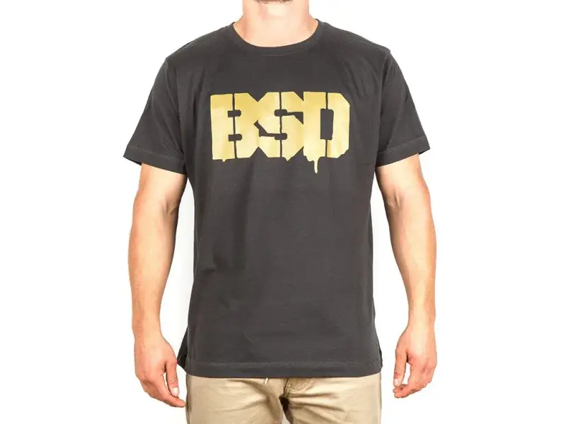 BSD "Drip Logo" T-Shirt - Black