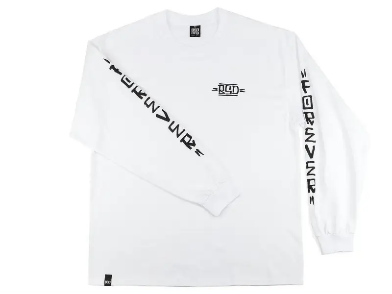 BSD "Gangland" Longsleeve - White