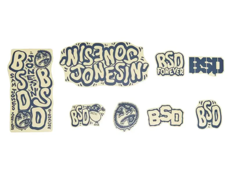 BSD "Jonesin' 2021" Sticker Set