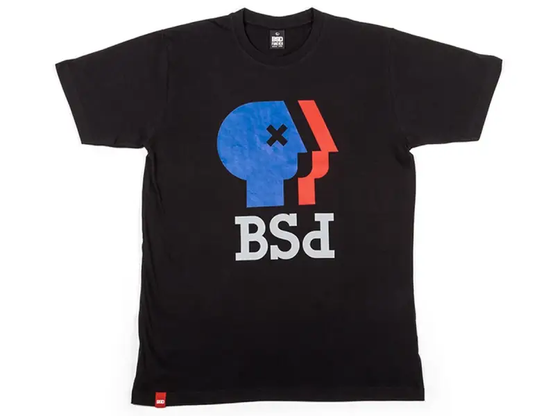 BSD "Public Broadcasting Service" T-Shirt - Black