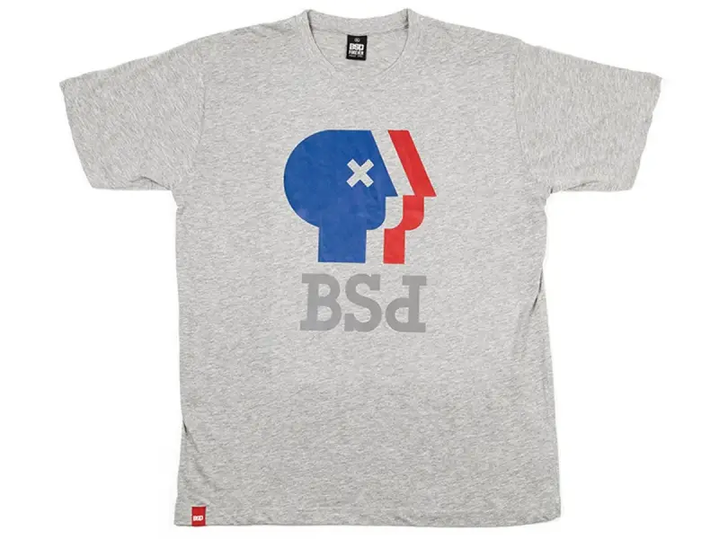 BSD "Public Broadcasting Service" T-Shirt - Heather Grey