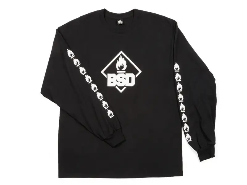 BSD "Roastin" Longsleeve - Black