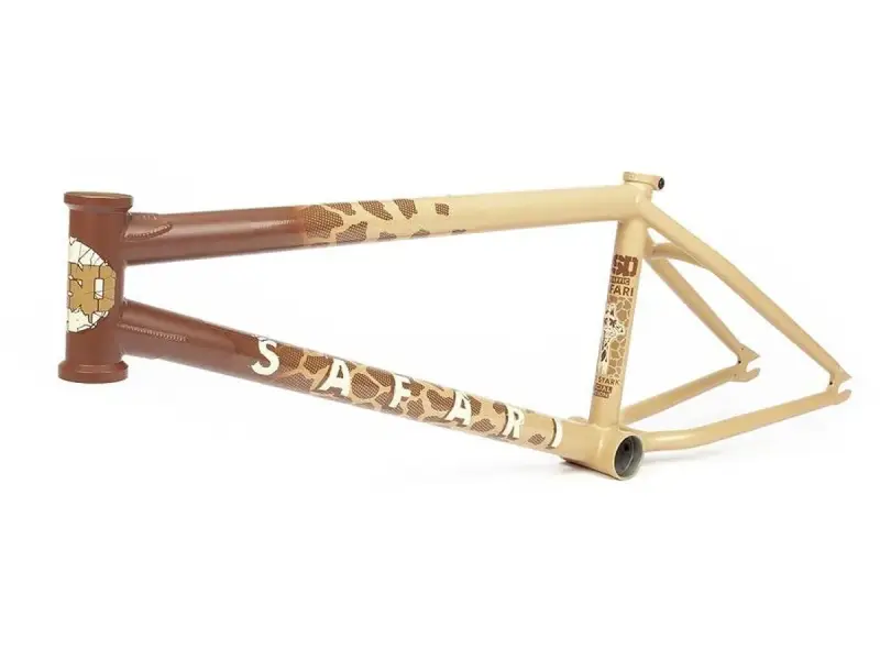 BSD "Safari" 2019 BMX Rahmen - Giraffic Safari Special Edition