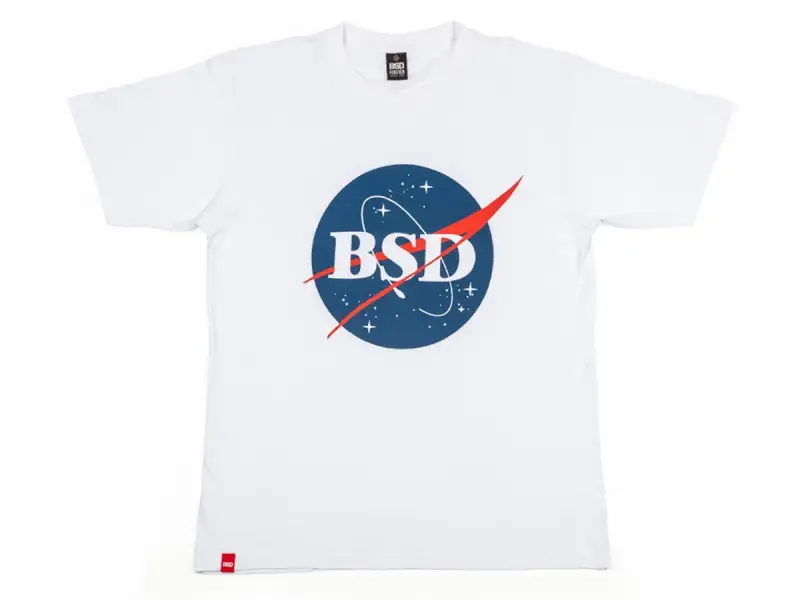BSD "Space Agency" T-Shirt - White