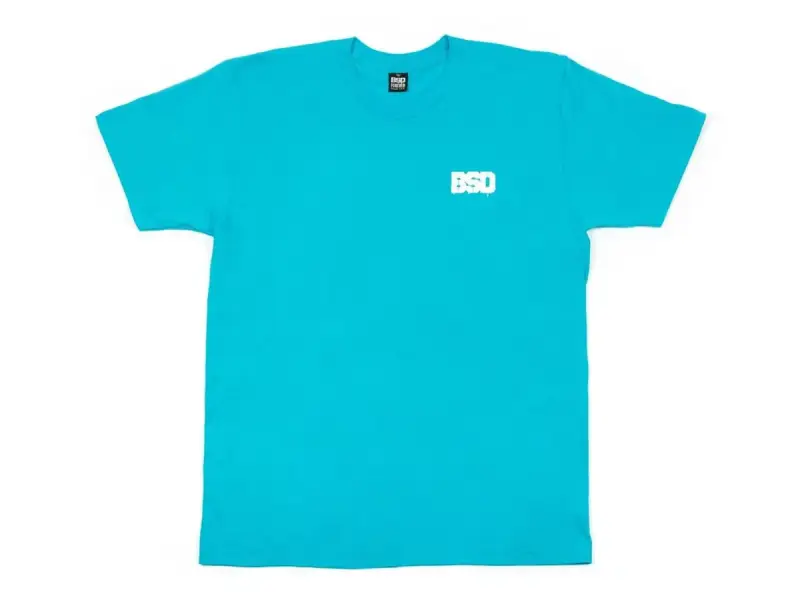 BSD "Spillage" T-Shirt - Aqua