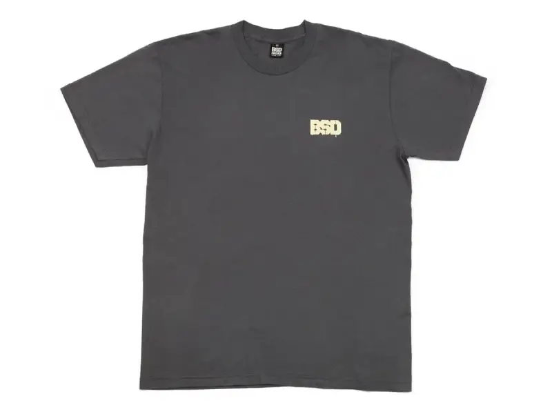 BSD "Spillage" T-Shirt - Asphalt Grey