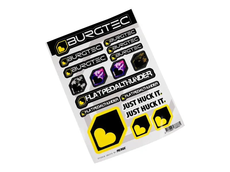 Burgtec Sticker Set