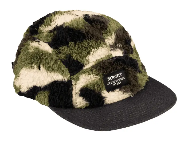 Burgtec "Renegade Sherpa" Five Panel Cap - Camo