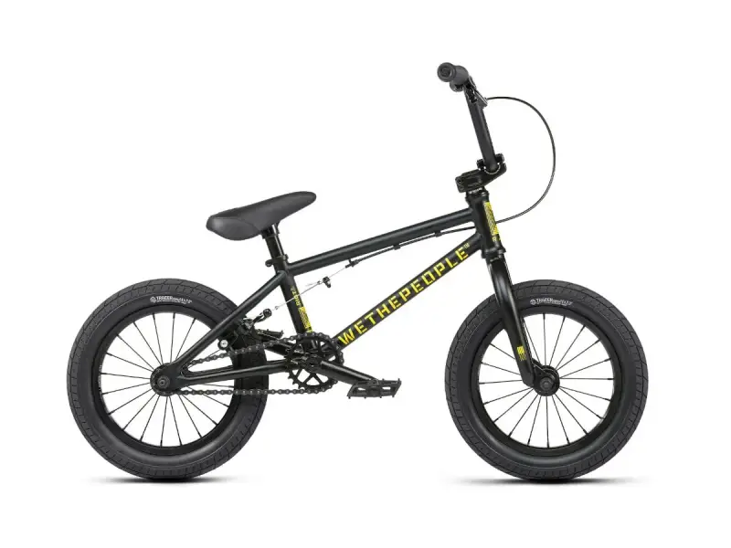 B-Ware - wethepeople "Riot 14" 2021 BMX Rad - 14 Zoll - Matt Black