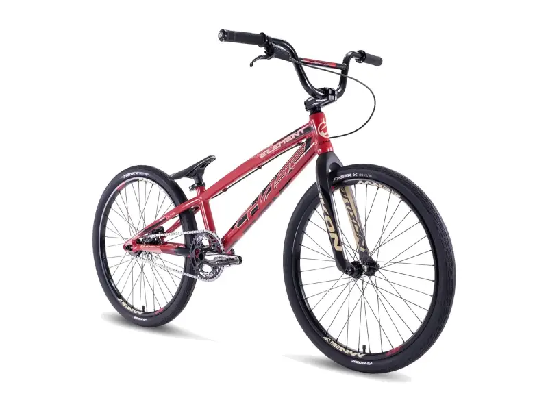 Chase "Element Pro+ Cruiser" 2024 BMX Race Bike - 24 Inch - Wine/Sand