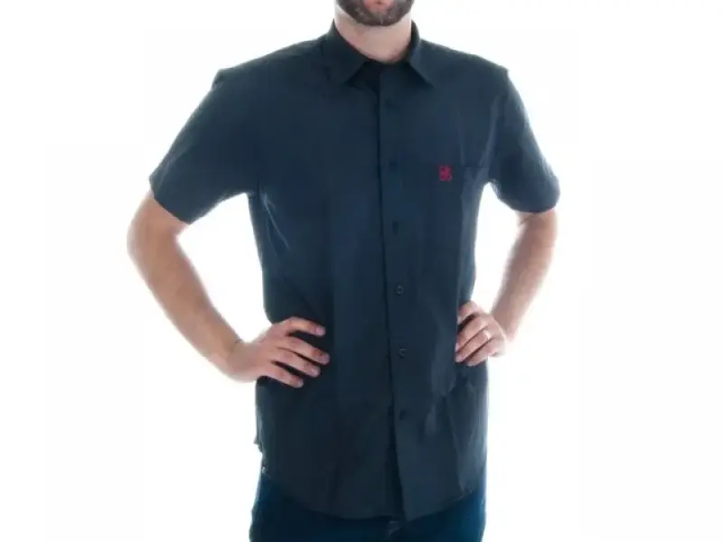 Chico Clothing "Fil A Fil" Hemd schwarz