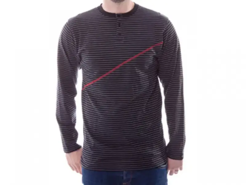 Chico Clothing "Pops grau/schwarz/rot" Longsleeve