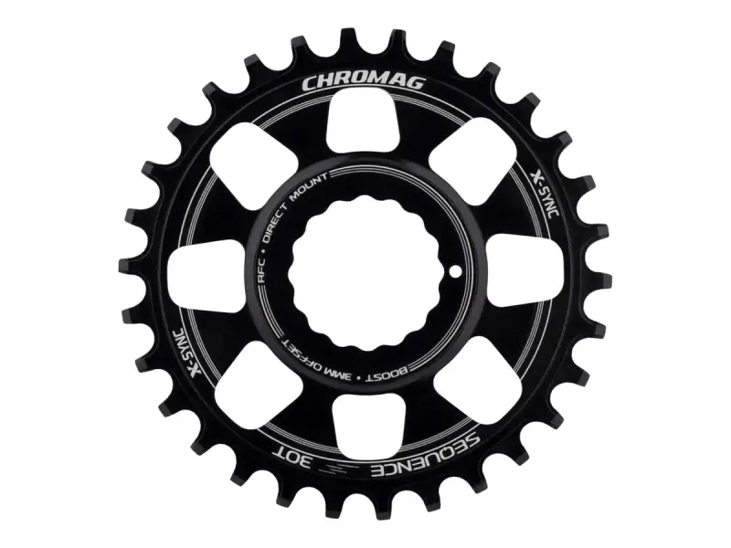 Chromag "Sequence X-Sync" MTB Chainring - Race Face Cinch Direct Mount Boost