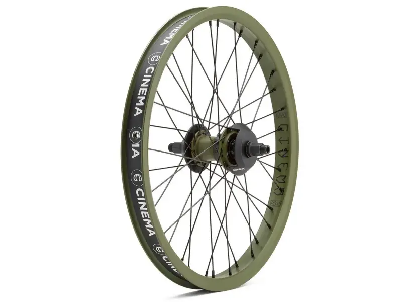 Cinema Wheel Co. "C38 X FX2" Freecoaster Rear Wheel - DAK Army Green