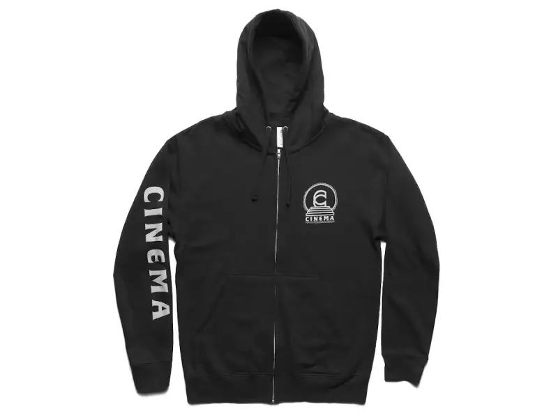 Cinema Wheel Co. "Step Up" Hooded Zipper - Black
