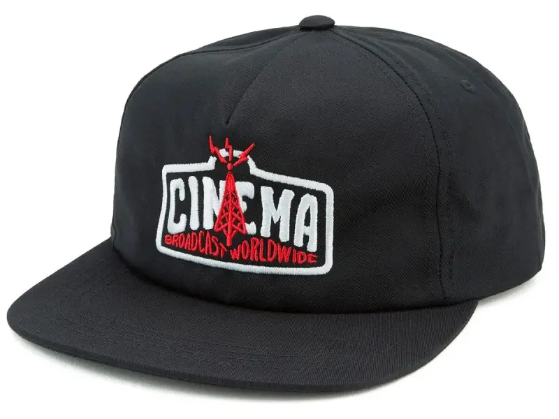 Cinema Wheel Co. "Transmission" Cap - Black