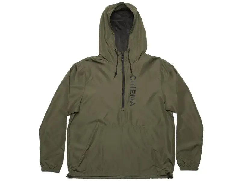 Cinema Wheel Co. "Twisted" Windbreaker Jacke - Army Green