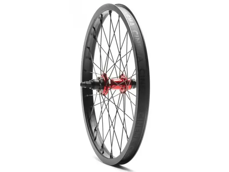 Cinema Wheel Co. "VX2 SDS" Hinterrad - Black/Red