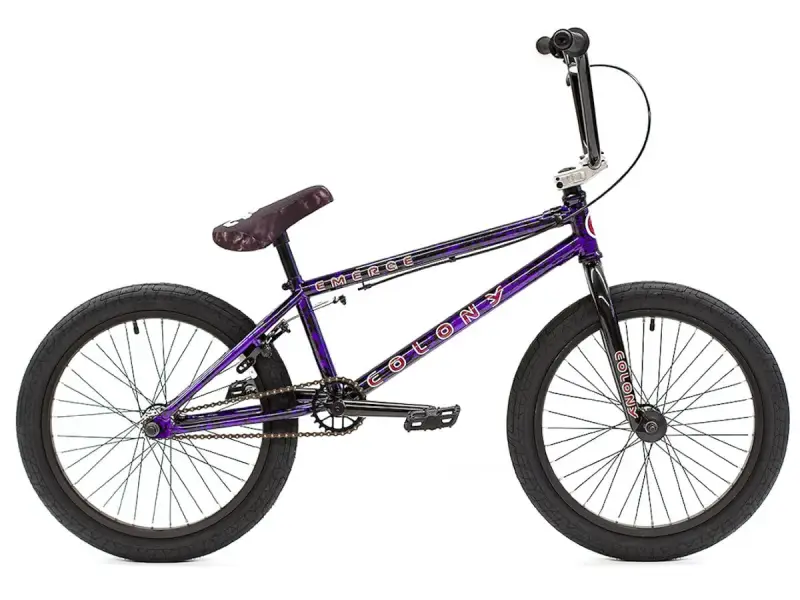 Colony Bikes "Emerge" 2021 BMX Bike - Purple Storm