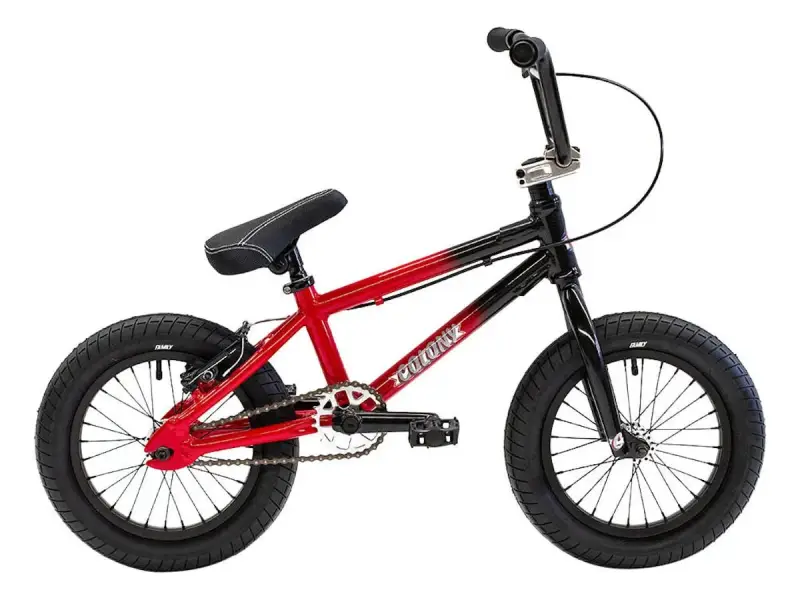 Colony Bikes "Horizon 14" 2021 BMX Bike - 14 Inch - Gloss Black / Red Fade