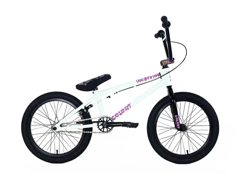 Colony Bikes "Inception 18" 2018 BMX Rad - 18 Zoll - Mint/Rainbow