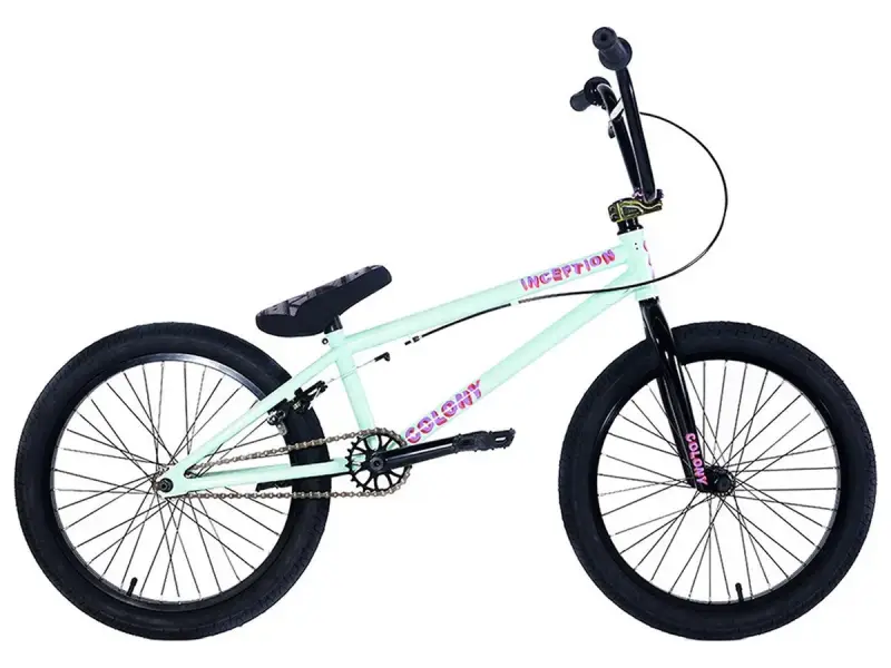 Colony Bikes "Inception" 2018 BMX Rad - Mint/Rainbow