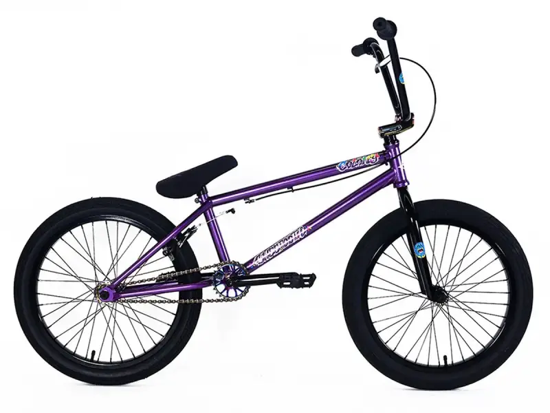 Colony Bikes "Sweet Tooth" 2018 BMX Rad - Dark Metal Purple/Rainbow