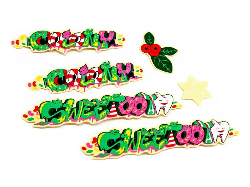 Colony Bikes "Sweet Tooth" Stickerset